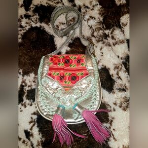 World Family Ibiza Crossbody Leather Purse